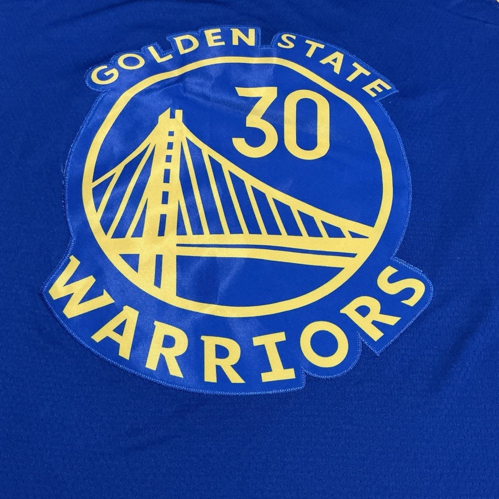Steph Curry Golden State Warriors Swingman NBA Jersey Size 50 - Picture 4 of 11